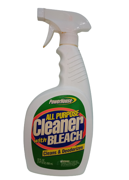 surface cleaner with bleach