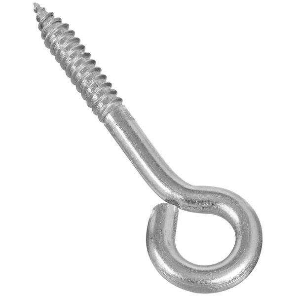 Lag Screw Eyes - Stainless Steel, 5/16" x 4", Stainless Steel