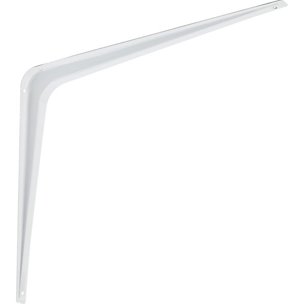 Shelf Brackets, 12" x 14", White