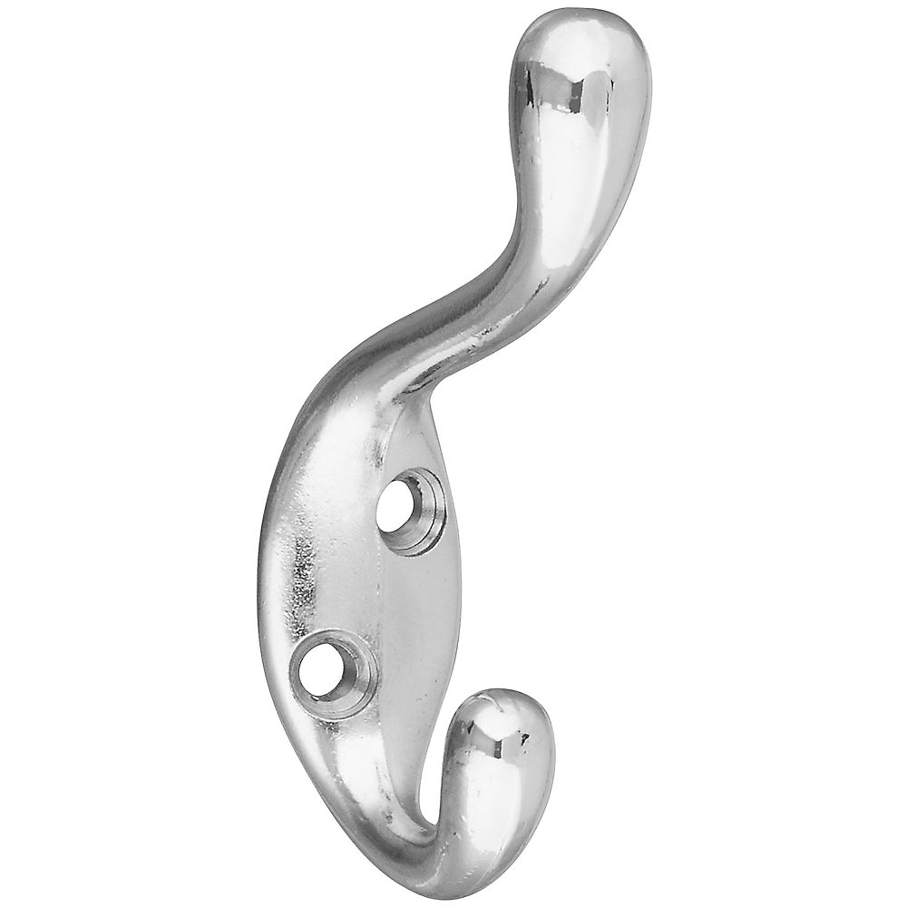 Coat & Hat Hook, Bright Chrome | RAA Hardware | TrueValue® Store