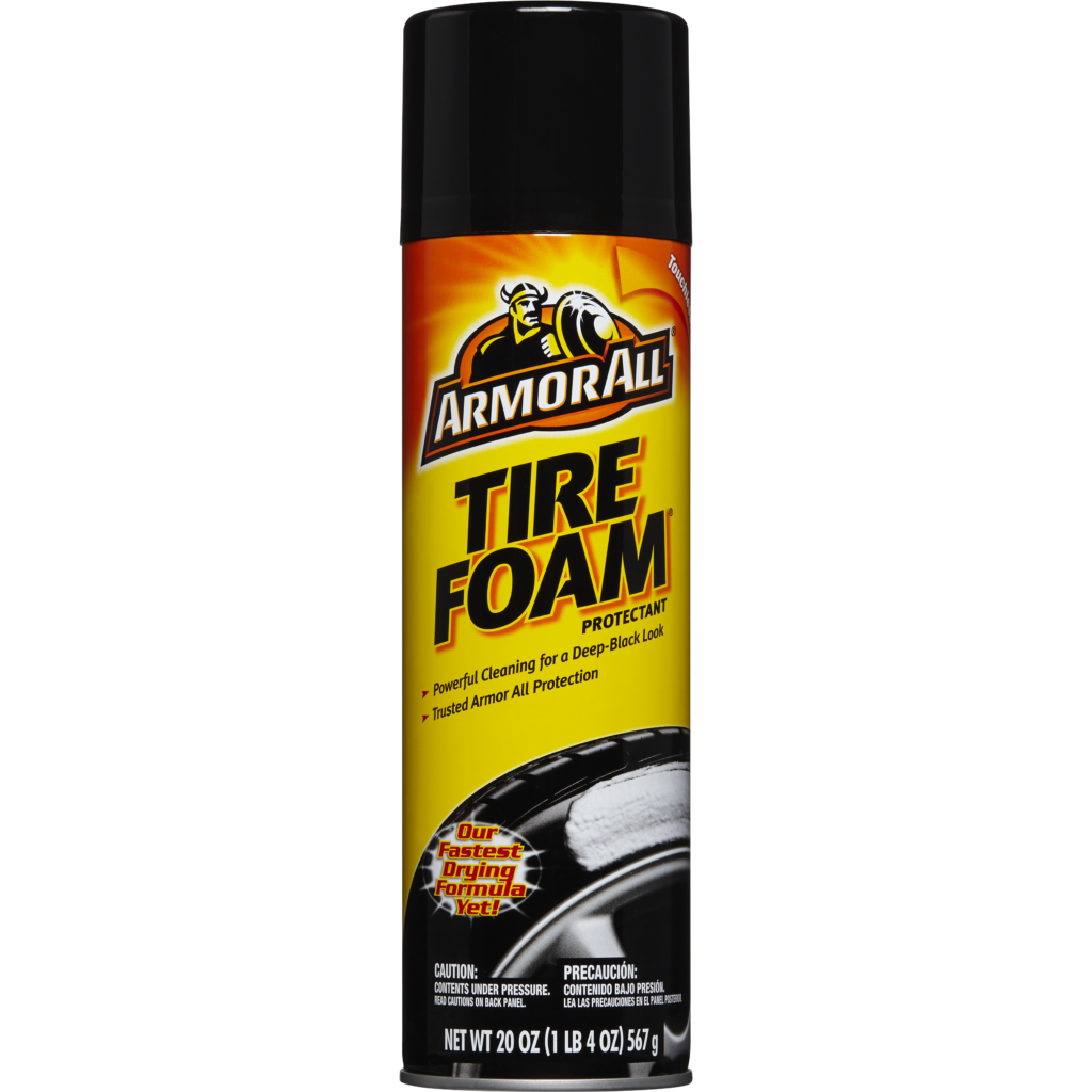 Armor All Tire Foam Protectant (567g), Wheel Cleaner, Tire  Cleaner/Protector, RAA Hardware