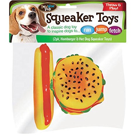 P.L.A.Y. American Classic Dog Toy - Barky Burger